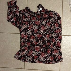 Shop the Mint floral blouse